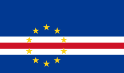 La bandiera di Capo Verde.